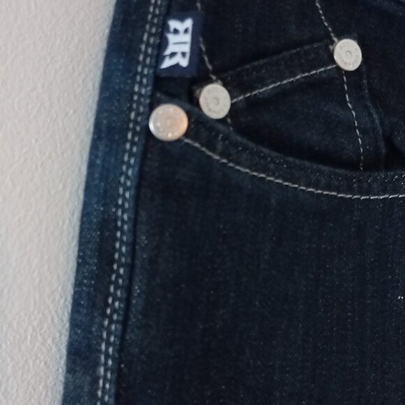 ROCK & REPUBLIC dark wash jeans size 28 - Picture 7 of 14